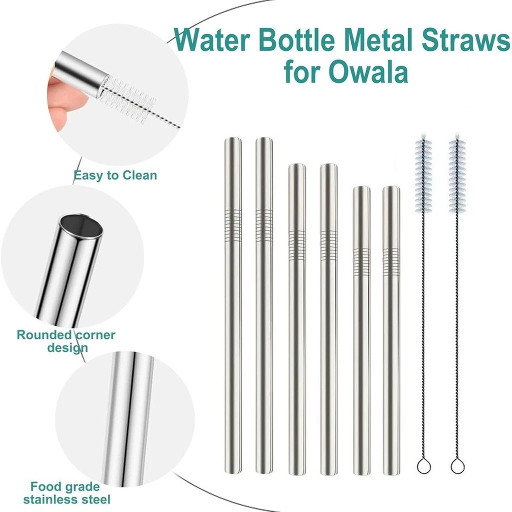 ชุดหลอดสแตนเลสพร้อมฝาปิดสำหรับขวดน้ำ Owala 16oz/24oz/32oz/40oz thumbnail 8