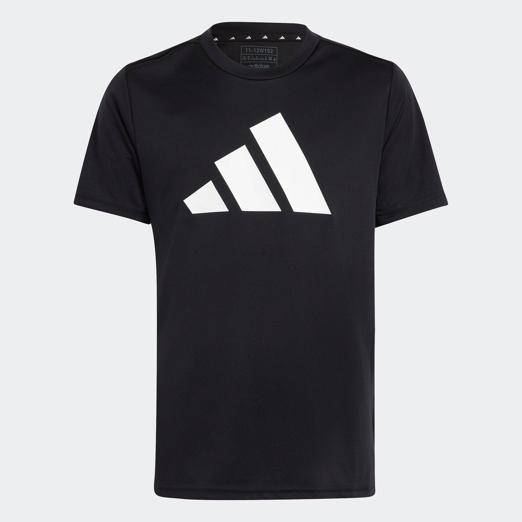 adidas ไลฟ์สไตล์ & Gym & Training เสื้อยืดทรงเรกูลาร์ Train Essentials AEROREADY Logo เด็ก สีดำ IC5659 ราคา ถูกที่สุด ดีลบีเคเค