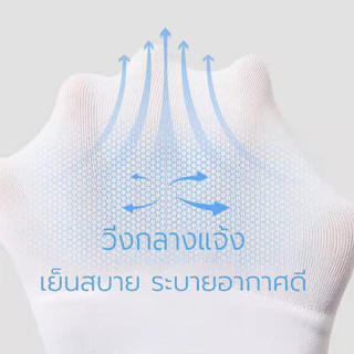 ปลอกแขนกันแดด กันยูวี (Free Size) ปลอกแขนกันแดด UV ยืดหยุ่น เย็นสบาย พร้อม 6 สี ฟรีไสซ์