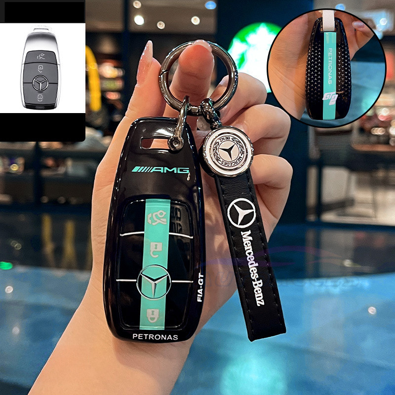 Tpu รถ Remote Key สําหรับ Mercedes Benz Maybach S580 AB-C-M-CLA-CLS-E-G-GLB-GLE-R-SL Class AMG EQC G