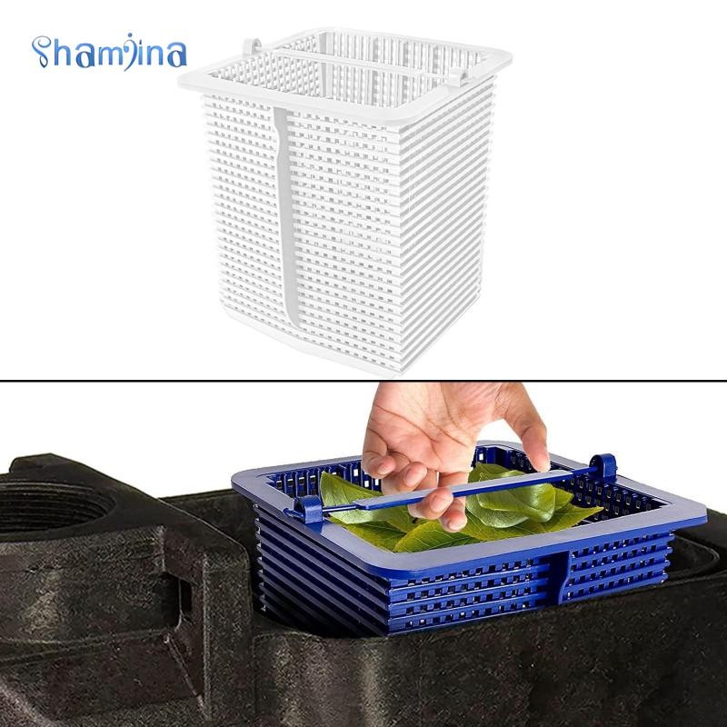 [Shamjina] สกิมเมอร์ ตะกร้าทดแทนสำหรับสระว่ายน้ำ พกพาสะดวก ทำความสะอาดสกปรก และกรองซ้ำได้ - รูปที่ 6
