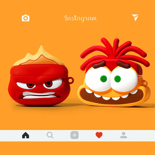 เคสหูฟัง เคส airpods pro 2 เคสป้องกันสำหรับ airpods4เคสป้องกัน airpodspro2เคสหูฟังบลูทูธ Apple aipod