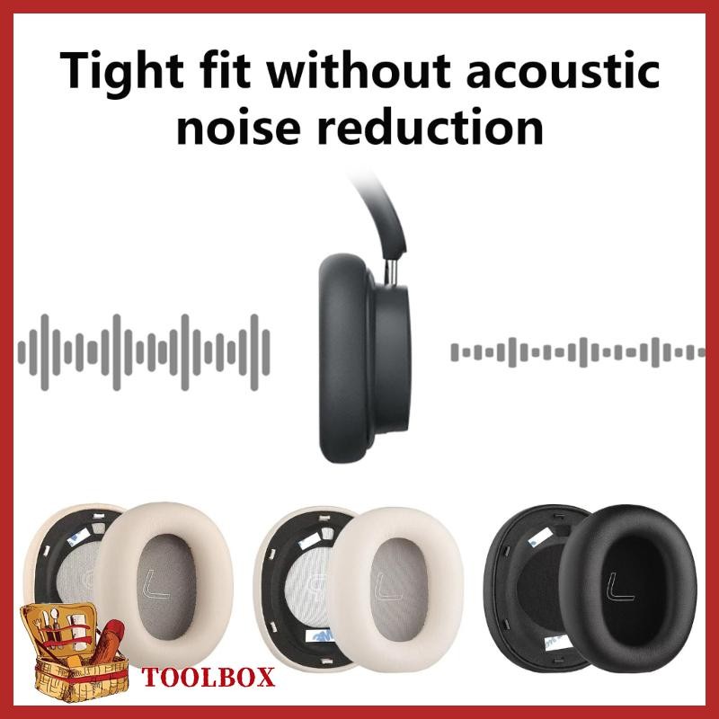 TOOLBOX แผ่นรองหูฟังหนังโปรตีนสําหรับหูฟัง WH950NB LS880NB