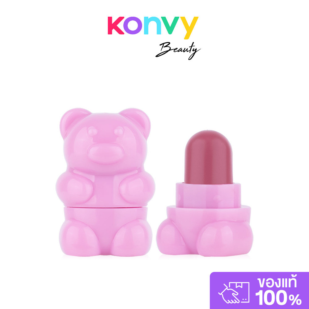 Cathy Doll Shiny Bear Lip Moist 1.1g เคที่ ดอลล์ ลิปสติกหมีสุดน่ารัก.