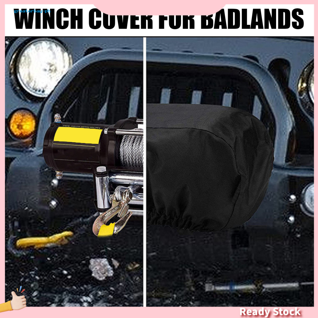 [Greaterbay] Winch Cover สําหรับ Winch ไฟฟ้า Universal Winch Cover 8500 Lbs 17500 Lbs Universal กันน