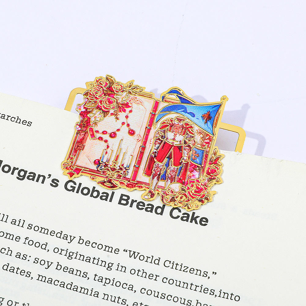 ที่คั่นหนังสือกลวงโลหะที่ใช้งานได้จริง ที่คั่นหนังสือธีมโกธิคย้อนยุคสร้างสรรค์ที่คั่นหนังสือหน้านักเรียนสไตล์ศาลสําหรับคนรักหนังสือครูนักเรีย - รูปที่ 3