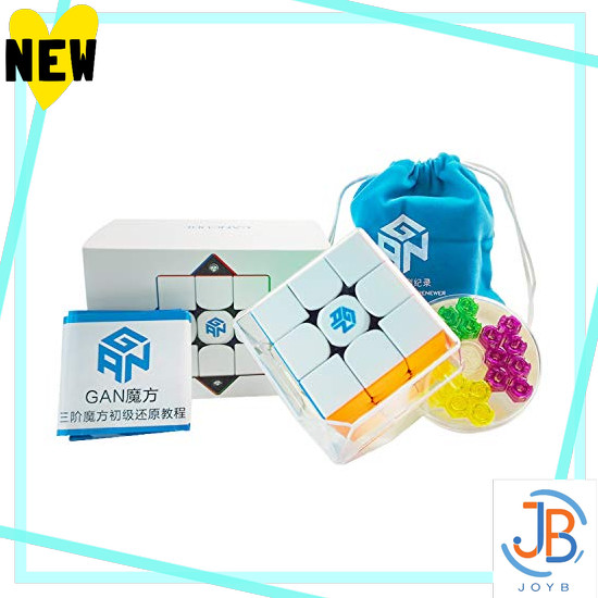 Direct From Japan GAN356 M E, 3x3 magnetic fast solving cube stickerless, 48 magnets GES Pro+ 12-ste