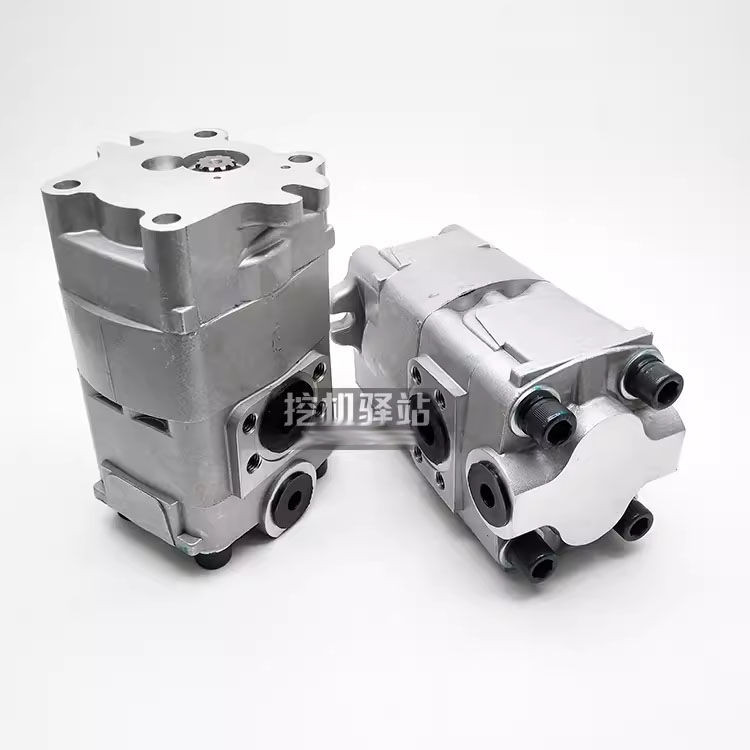 🔧 ปั๊มเกียร์+ไพโลทปั๊ม รถขุด Kobelco SK60SR/SK70SR/SK75 💦 ปั๊มไฮดรอลิกคุณภาพสูง ⚡ อะไหล่แท้ 📦 ส่งด่ว