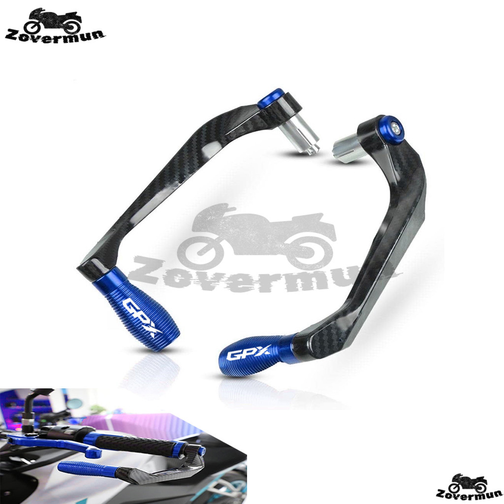 สําหรับ GPX Legend 250 Racer 200 DEMON 150GR 125 GR 200R Drone GR200R Racer200 รถจักรยานยนต์ CNC อลูมิเนียม Lever Guard Handlebar Grips Guard คลัทช์เบรค Levers Handle Bar Guard Protector