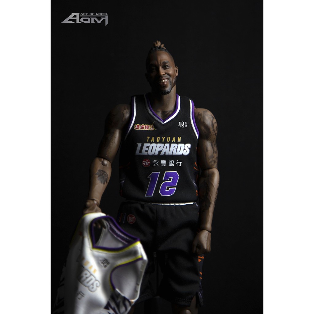 [Collection Boutique] พร้อมสต็อก AOM TOYS Studio 1/6 Dwight Howard Taoyuan Cloud Leopard Taiwan Vers