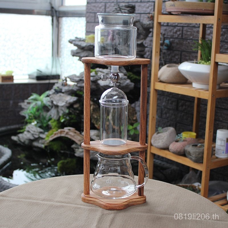 Rack Ice Drip Rosewood หลายรูปแบบใหม่ Ice Drip Ice Brew ขนาดเครื่องชงกาแฟบราซิล STYU