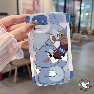 COD-ในไทย💥เคสน่ารัก แมวน่ารัก For iPhone 7 8 X 11 12 13 14 15 16 PRO MAX X XS XR 16 Plus กรณีโทรศัพท์ซิลิโคนด้าน Unisex