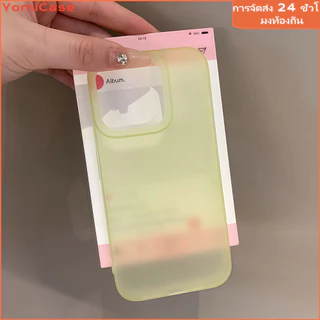 สครับเคสโปร่งใสสำหรับไอโฟน11 12 13 14plus 15PRO 16promax กรณีโทรศัพท์มือถือ ป้องกันการชนกัน6/7/8PLUS X/XR/XS PROMAX