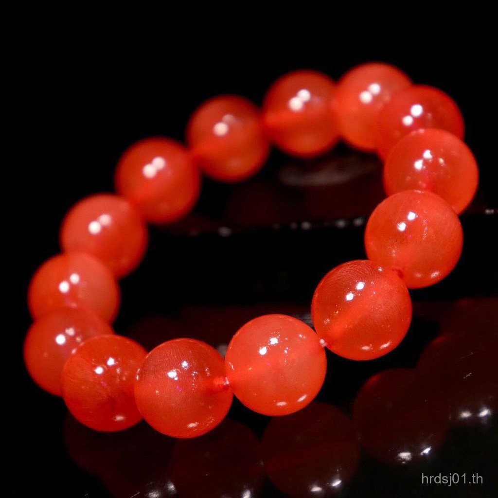 สร้อยข้อมือหินลูกปัด Lapis Lazuli สีเลือด 108 ลูกปัด Full Set Premium Quality Anti-Shocking