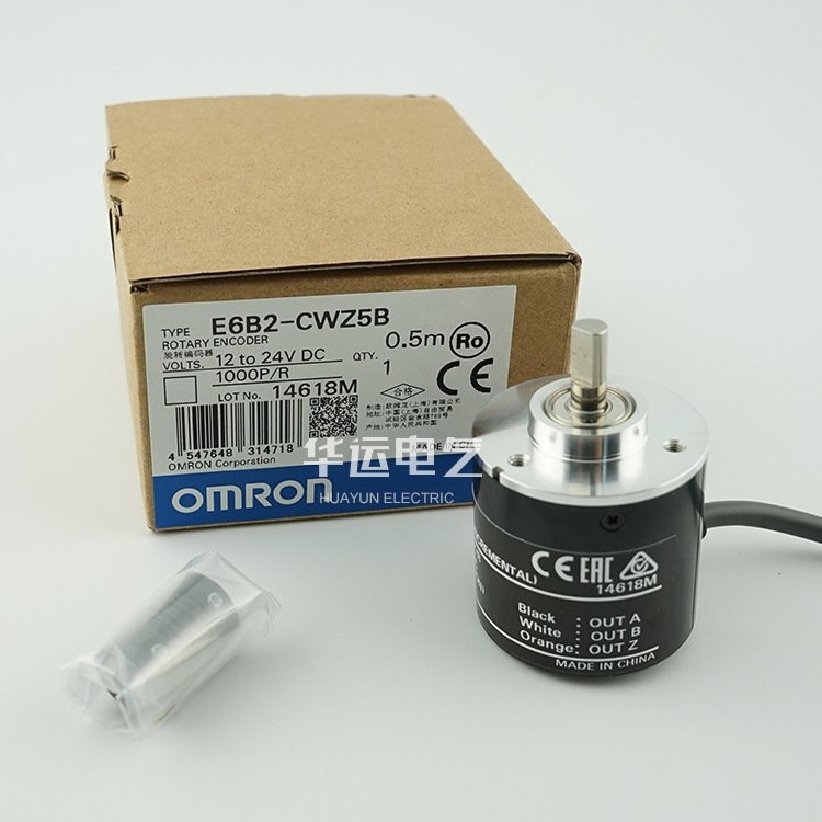 พร้อมสต็อก OMRON OMRON Encoder E6B2-CWZ5B 1000P/R 0.5M รับประกันหนึ่งปี