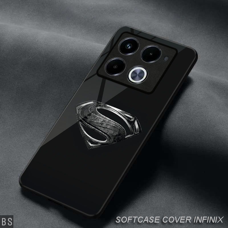 [ AF21 SUPERMAN ] Softcase Infinix Note40/40pro,Note30/30pro,Note12i,Note12,Note11pro,Note11,Note10 