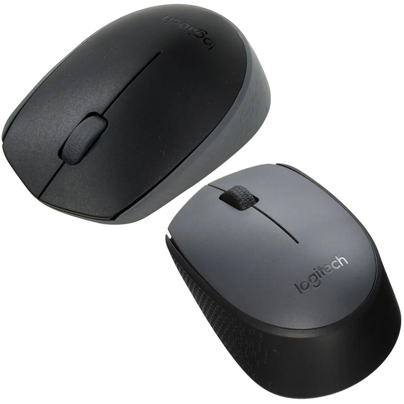 Logitech M170/M171 เมาส์ไร้สายคอมพิวเตอร์แล็ปท็อปสํานักงานธุรกิจ Mac/PC Flat Portable
