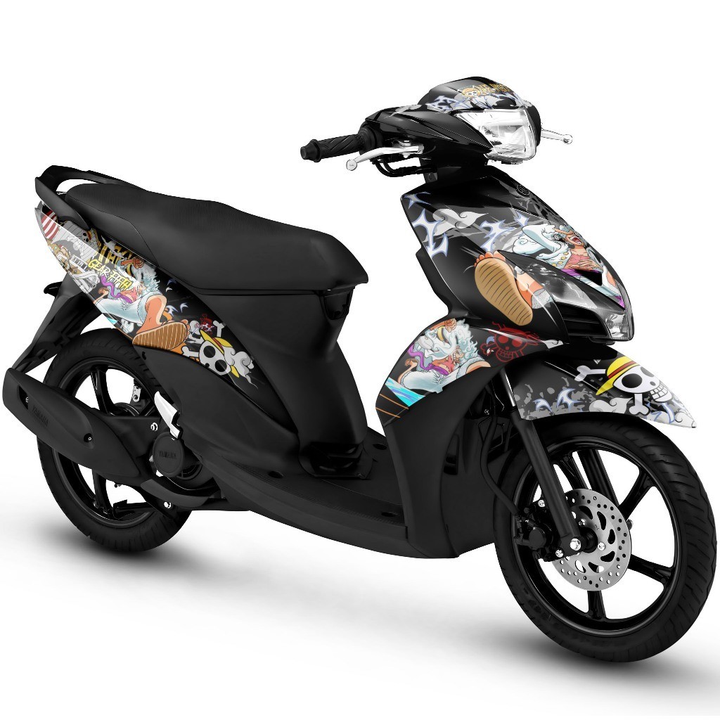 [Decal Anime] Mio J Mio GT Decal Yamaha Motorcycle Full Body Sticker - One Piece Gear 5