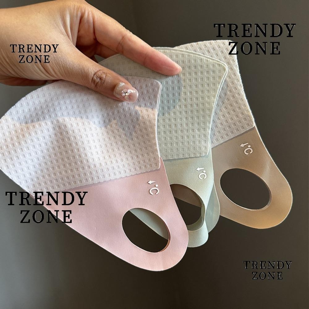 Trendysone ม่านบังแดด, ผ้าไหมน้ําแข็งระบายอากาศป้องกันรังสียูวี, ขายร้อน Traceless Anti Pollen Ultrathin Anti-sun Outing