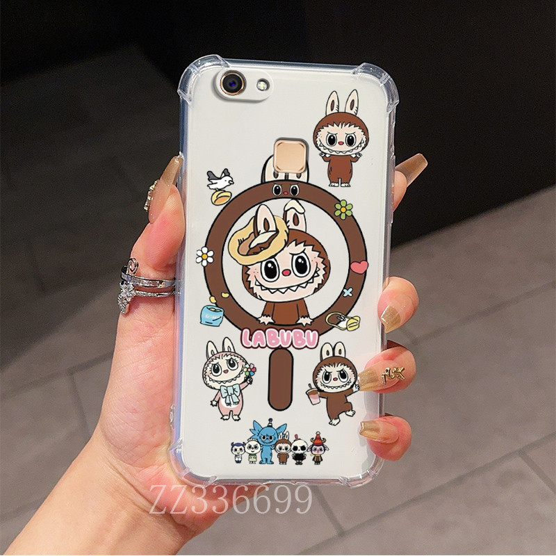 เคส VIVO V7 plus Y83 YQlabubu เคสโทรศัพท์ใสซิลิโคน ป้องกันสี่มุม