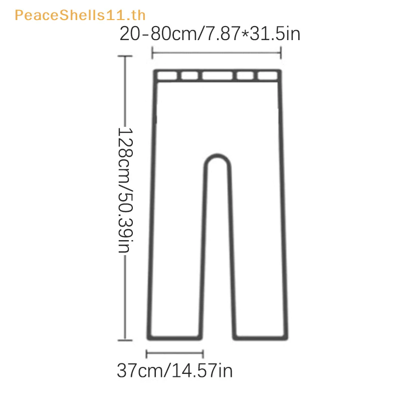 ชุดกันฝน Peaceshells เสื้อกันฝนแบบแยกชิ้น กางเกงกันฝน สำหรับท่องเที่ยวขี่จักรยาน thumbnail 6