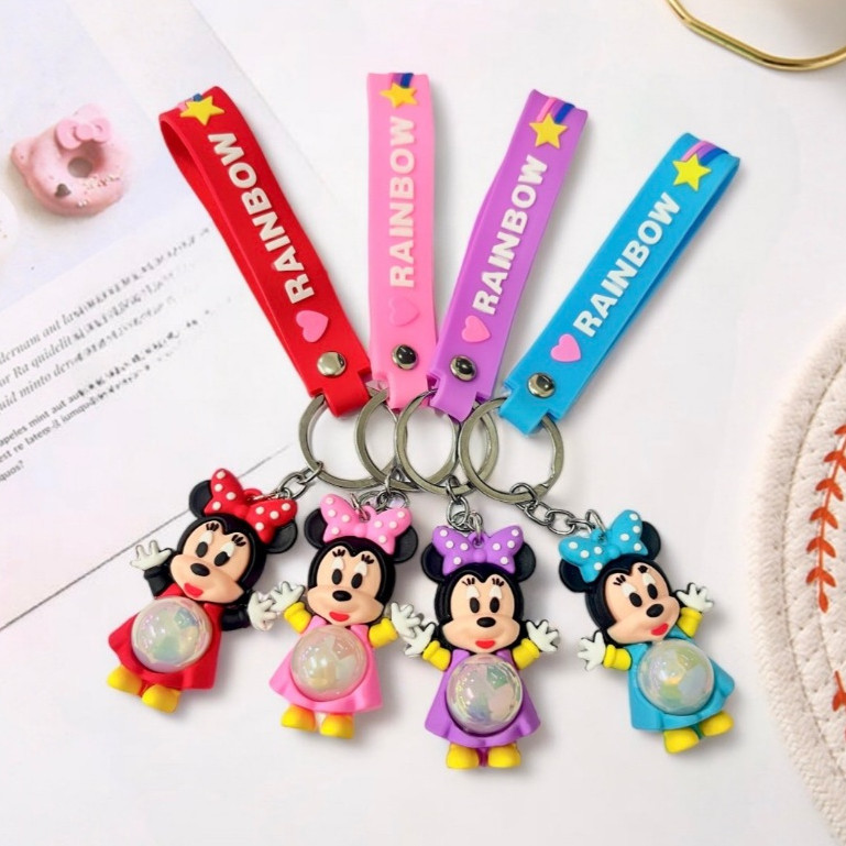 1ชิ้น YS233 สุ่มสี พวงกุญแจ การ์ตูนมีไฟ มีไฟกระพริบ การ์ตูนน่ารักๆ พร้อมส่ง