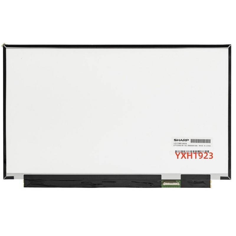 Lq133m1jw28 สําหรับ Fujitsu Lifebook U957 U937 13.3 แล็ปท็อปหน้าจอ LCD แผง LED 30pin EDP