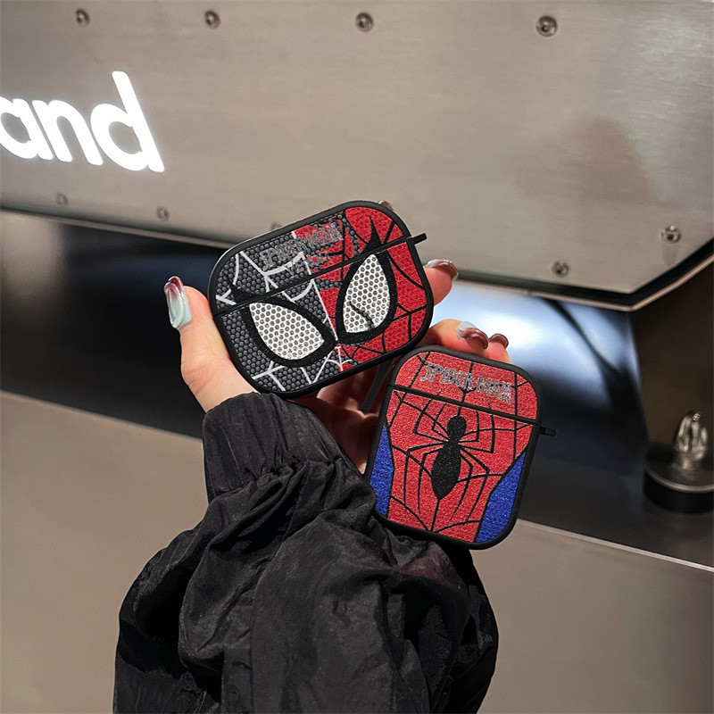 เคส Airpods ซิลิโคน Spider-Man สําหรับ Airpods Pro2/Pro/ 1/2/3 รุ่น