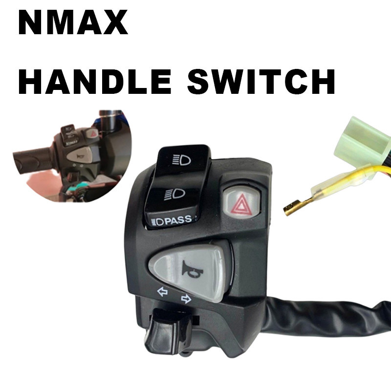 สวิตช์มือจับรถจักรยานยนต์ NMAX V1 สวิตช์มือจับด้านล่างสําหรับ NMAX V1