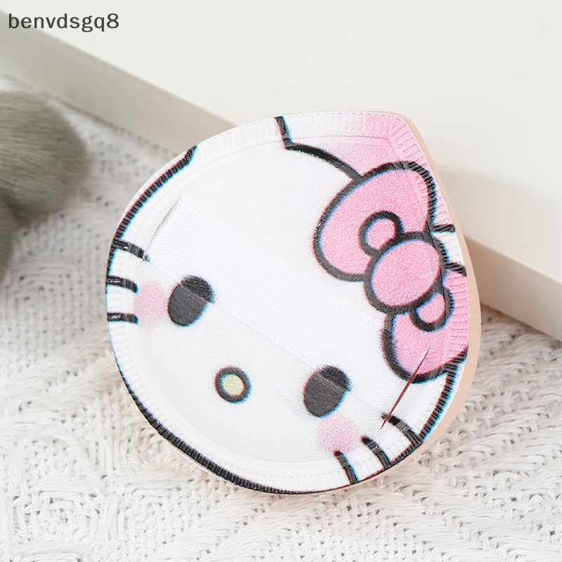 [B] Sanrio ฟองน้ําแต่งหน้าพัฟ Hello Kitty แต่งหน้าคอนซีลเลอร์ Super Soft Elastic Cotton Face Base Make Up พัฟเครื่องสําอางเครื่องมือความงามใหม่