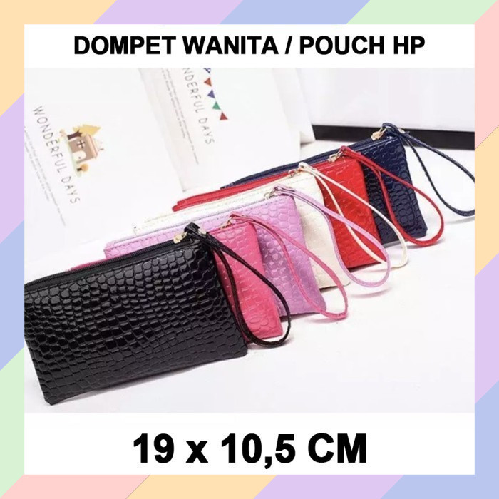 TW12 Wallet POUCH HP BINTIK Card Holder Leather Motif Beautiful Luxury Womens Wallet 05B2