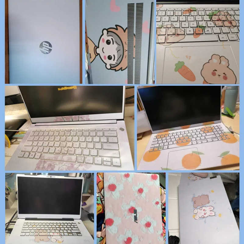 แล็ปท็อปสติกเกอร์ผิวสําหรับ HP Victus 15-fa 15-fb 15.6 นิ้วโน้ตบุ๊คไวนิล Art Protector Decal แป้นพิมพ์ Victus 16-r 16 นิ้วรูปลอก 16 นิ้วป้องกันฟิล์ม