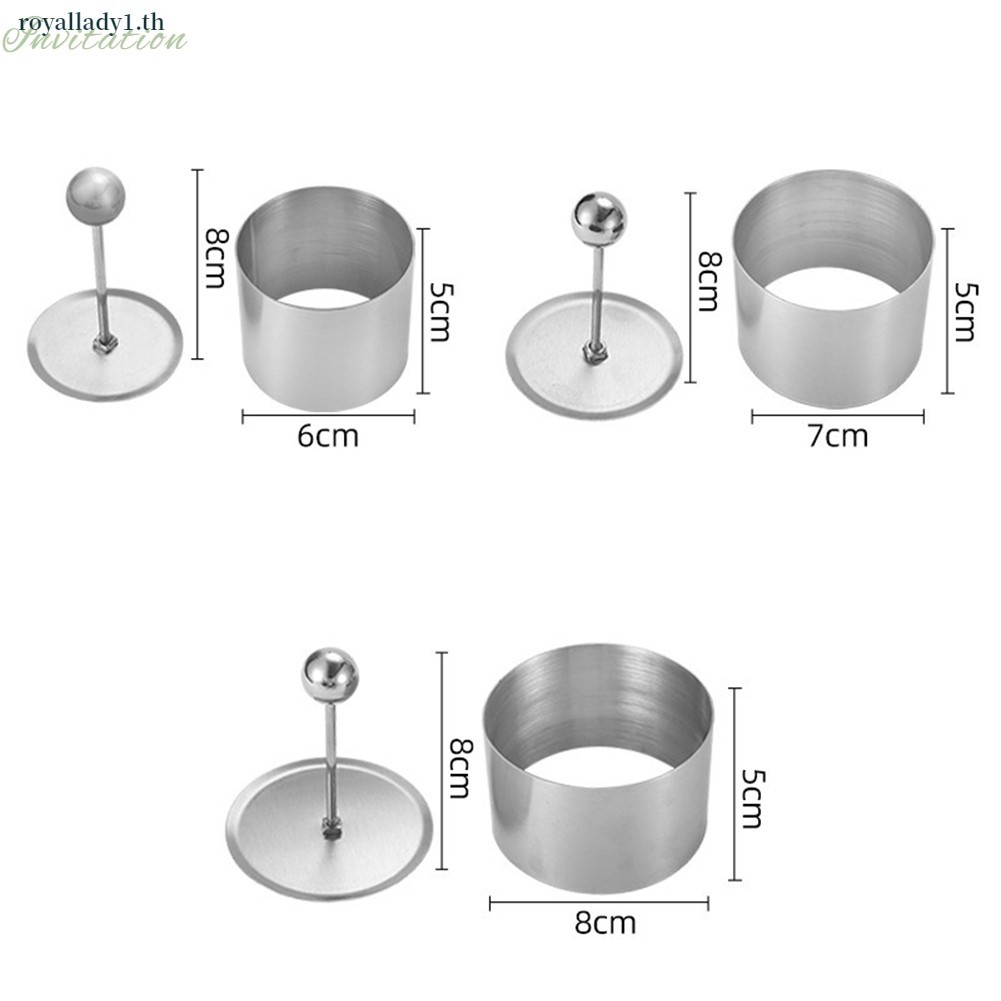[ในสต็อก] สแตนเลสรอบจานเย็น มอเรล กับกระดานดันจานสลัดสร้างสรรค์