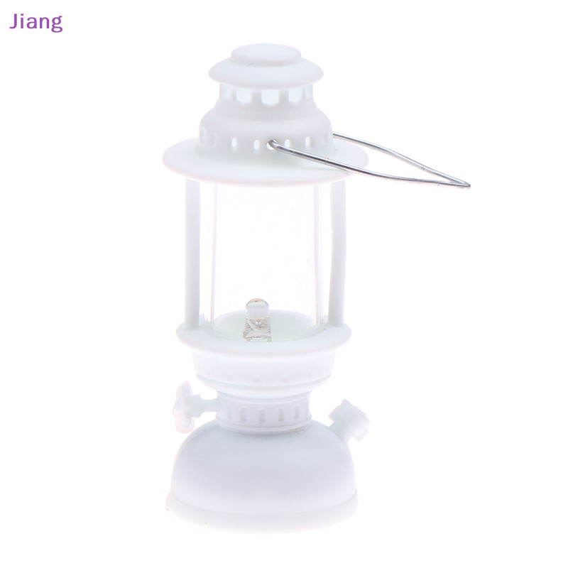 Jiang 6 ซม.Led Retro Glowing Pony โคมไฟจําลอง Cande Light Night Light Dollhouse Miniature โคมไฟน้ํามันก๊าดตกแต่งบ้าน TH - รูปที่ 6