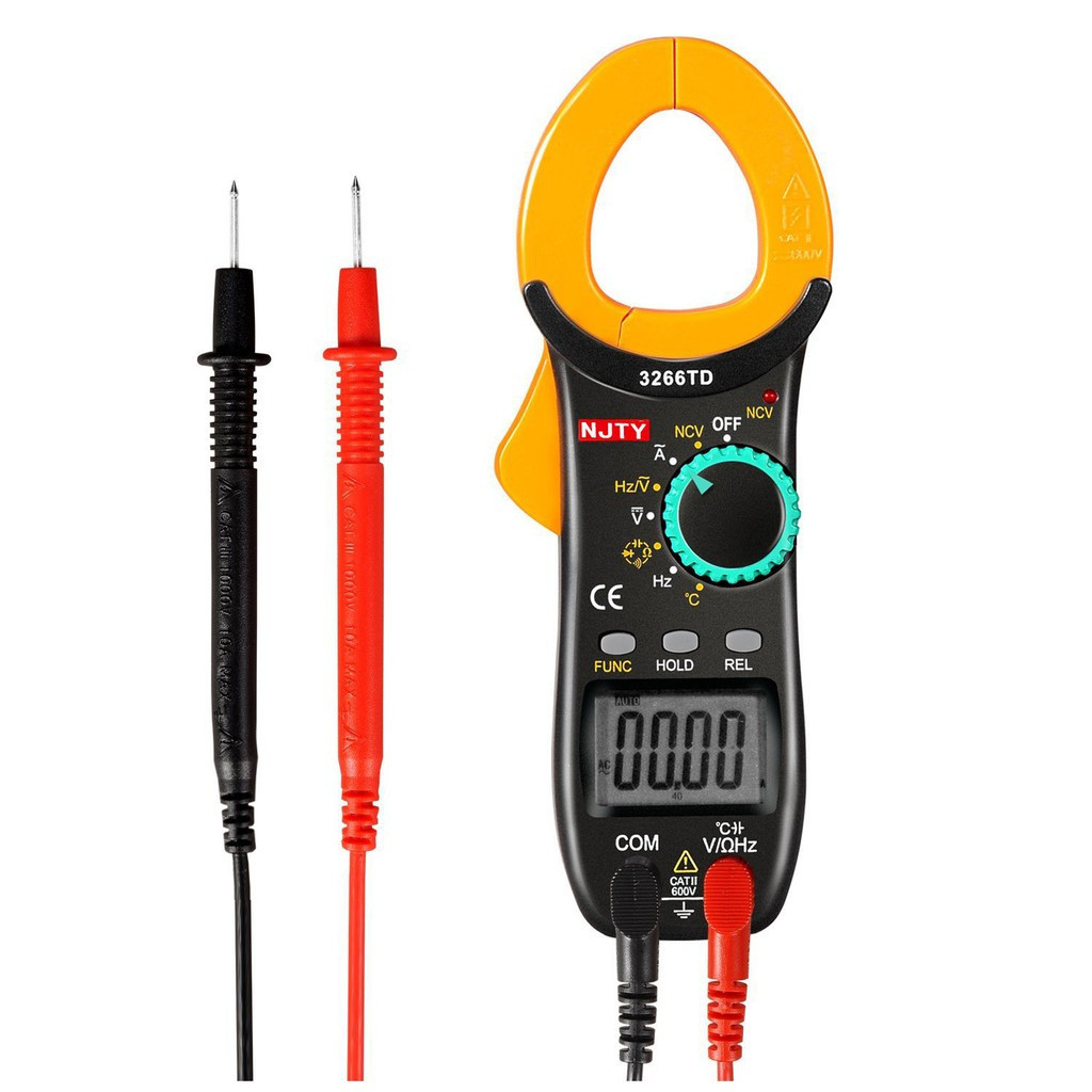 มัลติมิเตอร์ 3266TD กระเป๋า universal digital clamp meter, มัลติมิเตอร์, แอมป์มิเตอร์, วัดความจุ, อุ