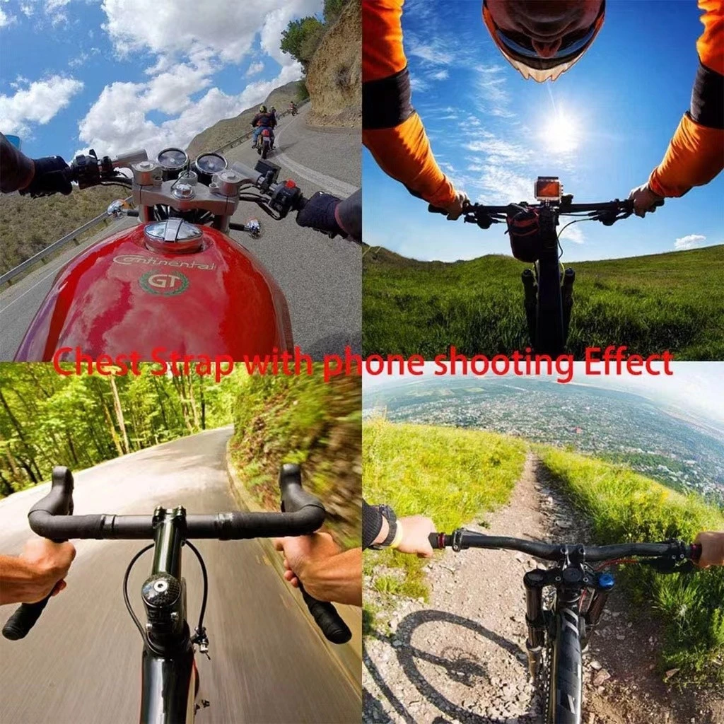 สายรัดหน้าอก Strap สำหรับ GoPro และโทรศัพท์มือถือ thumbnail 7