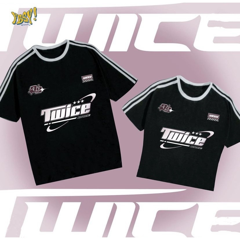 ใช่ | K-pop สตรีท | "One Call" เสื้อยืดลายโอเวอร์ไซส์