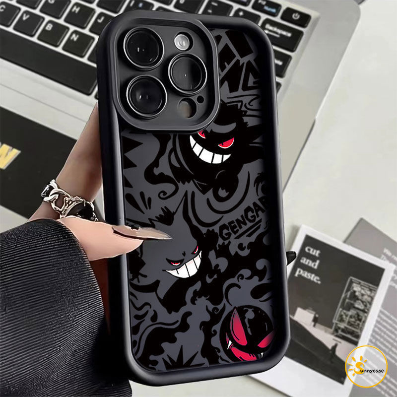 เคสนิ่ม Cool Gengar เข้ากันได้กับ infinix Smart 7 8 Hot 20 30 12 11 10 30i Play Spark GO 20C 10C 20 10 Tecno Camon 20