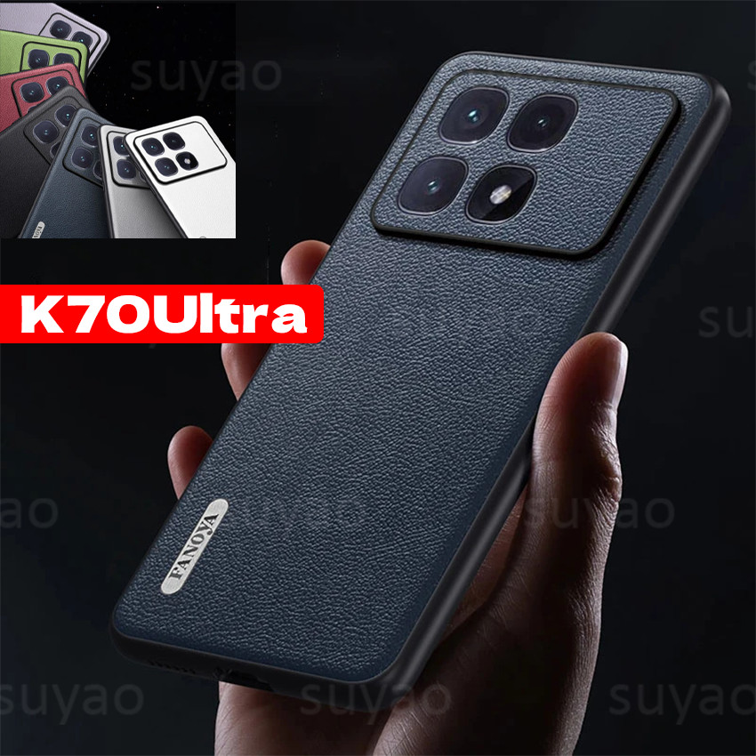 สําหรับredmi K70 Ultra K70Ultra Pro Eเคสโทรศัพท์ปลอกหนังหรูหรากันกระแทกกันชนRedmiK70 RedmiK70Ultraแฟชั่นTPUขอบสีทึบนุ่มสบายMatteปกหลัง