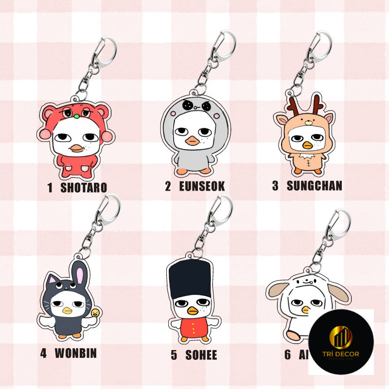 RIZE กลุ่มผู้ชายเกาหลี Li Canrong, Zheng Chengcan, Li Jiexi, Osaki Shotaro 888 พวงกุญแจจี้