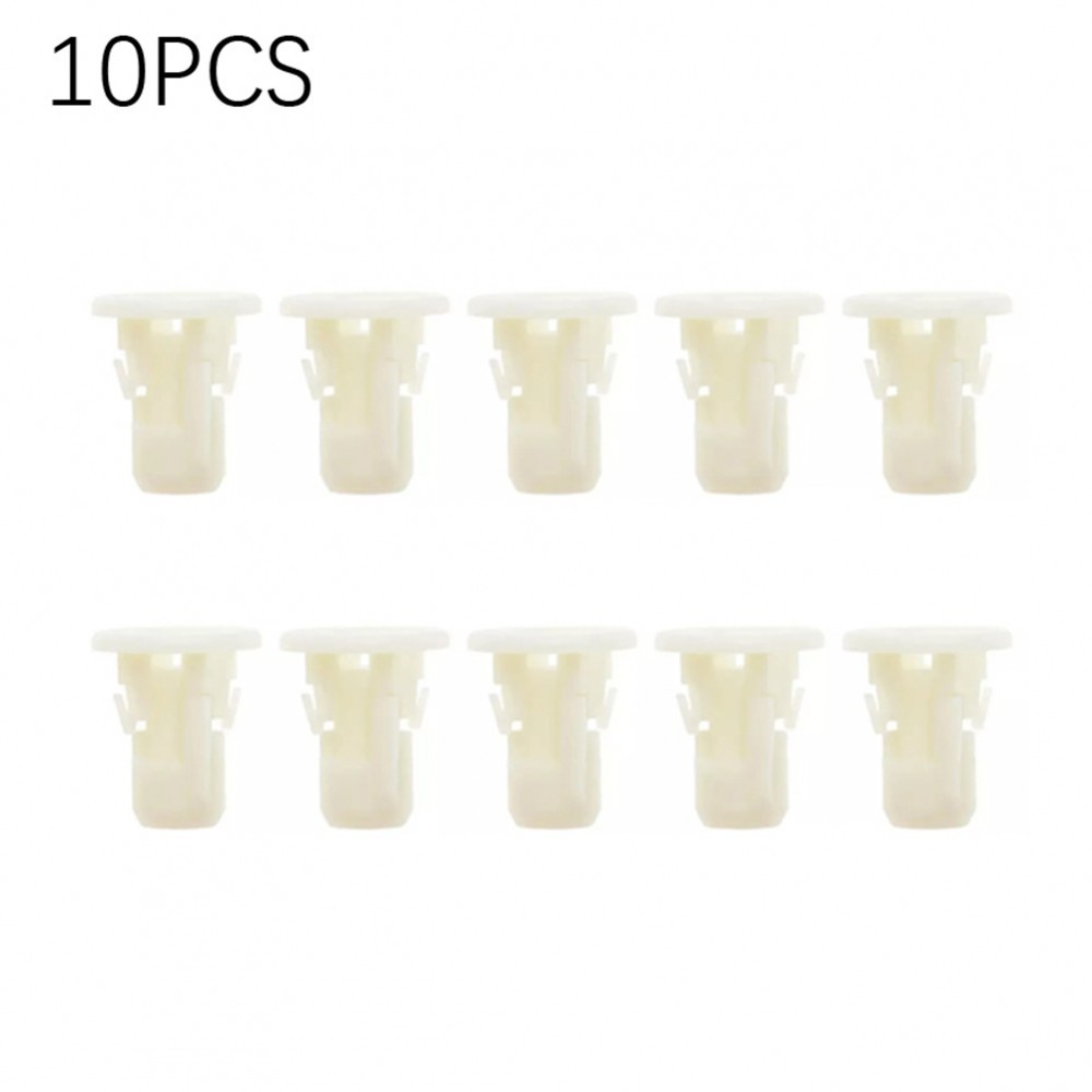 ของแท้สําหรับ BMW Part #07147201307 Under Cover Nut Grommet Trim Clips (ชุด 10 ชิ้น)