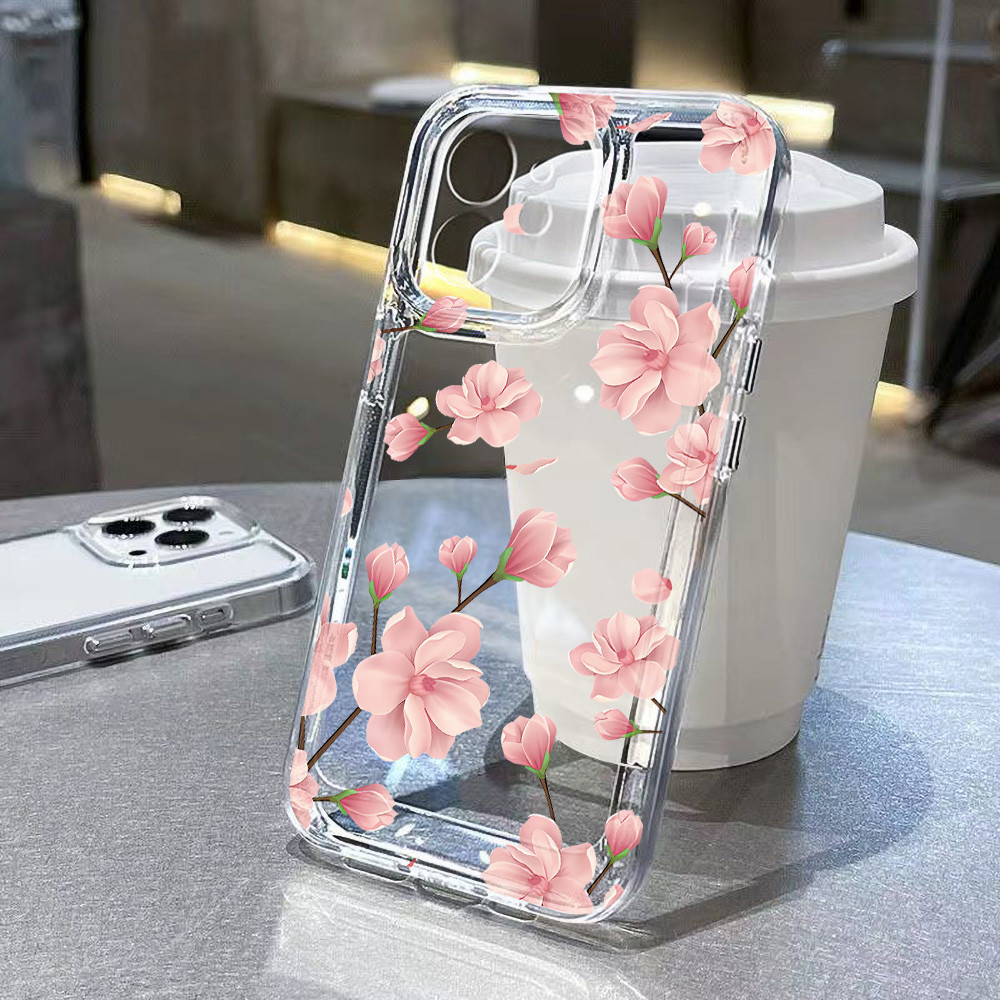 หุ้นไทย เคส TPU อวกาศ for iPhone 11 14 15 Pro Max XR 7 8 Plus XS Max 13 12 Pro Max 15 14 Pro SE ปกการ์ตูนเพ้นท์ซิลิโคน