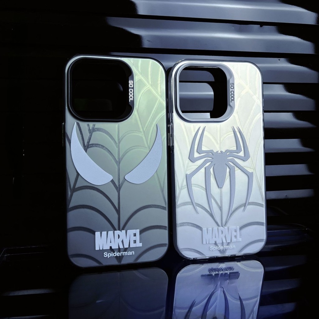 เคสไอโฟน16 15 14 13 12 11 Pro Max Case Fashion แนวโน้ม SpiderMan For Men กันกระแทก Compatible เคส iPhone 16PM,16Plus,X/XS, XR,7+,8Plus
