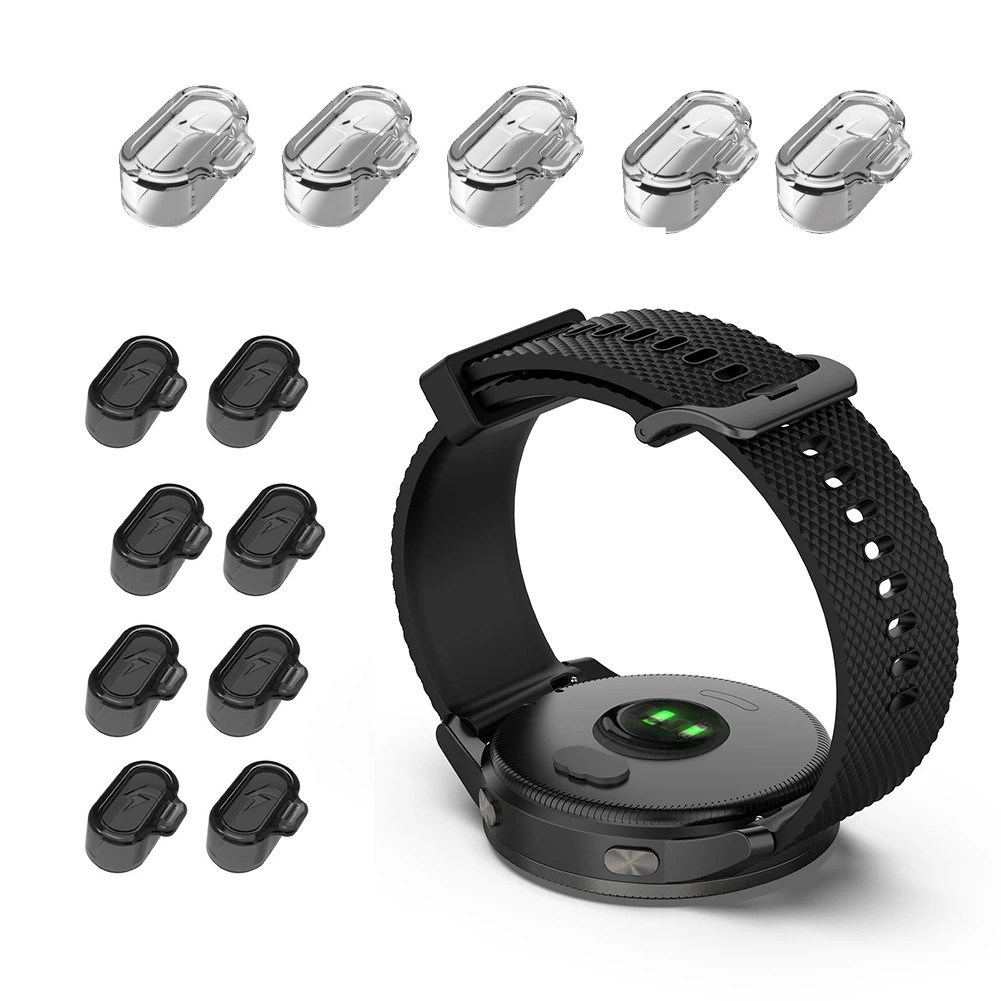 10 ชิ้น Anti Plugs Charger พอร์ตสําหรับ Garmin Venu 3 3s / SQ 2 / Fenix 5 6 7 5X 6X 7X 5S 6S 7S / 165 245 255 265 645 / instinct / ซิลิโคน Anti Dust Plug Pack Protector