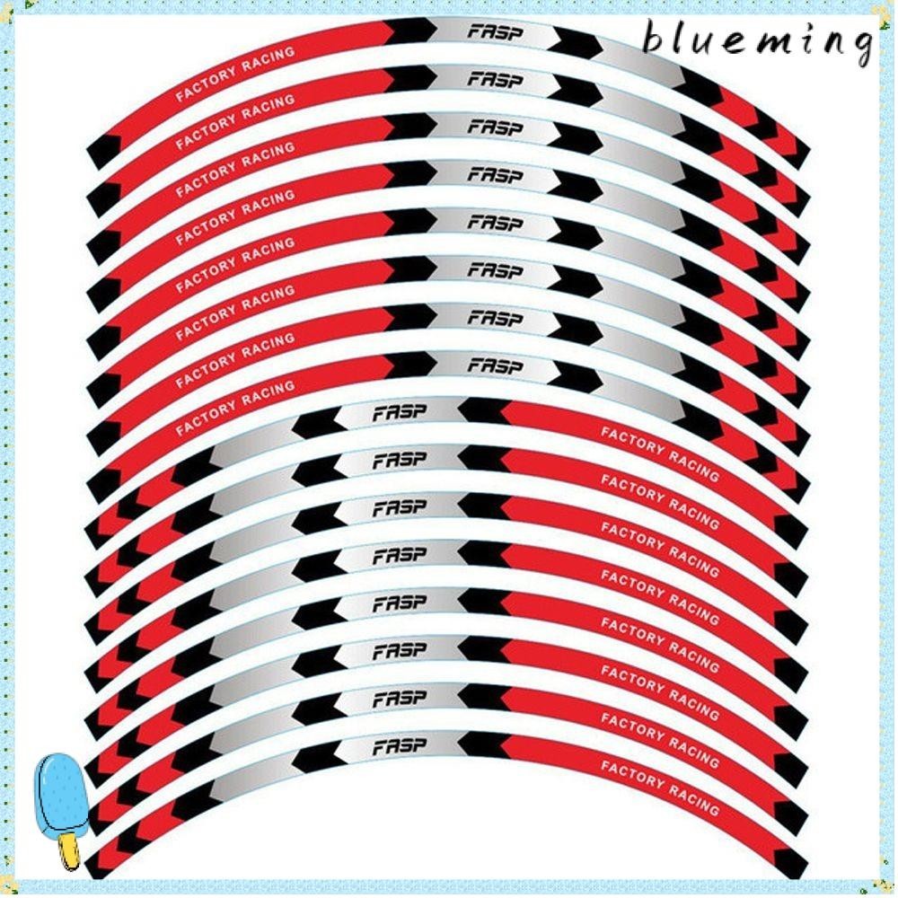 Blueming2 สติกเกอร์เทป 17 นิ้ว 18 นิ้ว สําหรับติดตกแต่งล้อรถมอเตอร์ไซค์ Kawasaki