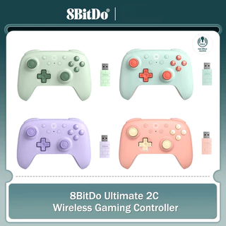 8BitDo คอนโทรลเลอร์เล่นเกมไร้สาย Ultimate 2C ใหม่สําหรับพีซี, Windows 10, 11, สํารับไอน้ํา, Raspberry Pi, อุปกรณ์เสริมเกมแพด Android