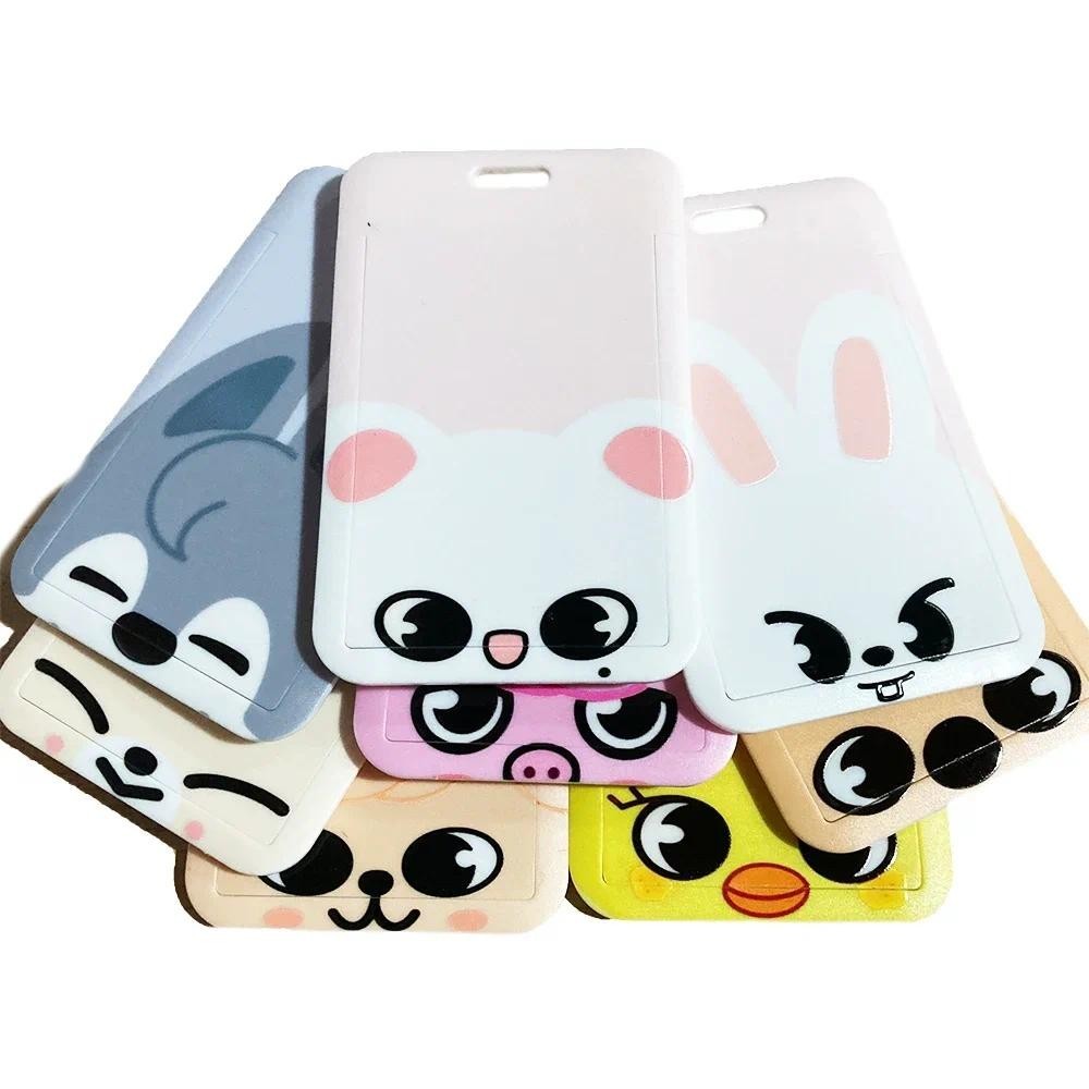 Skzoo Kpop แฟน Stray การ์ดชุดรอบ Push-pull เข็มขัด Lanyard Listing นักเรียน Meal ID ของขวัญ Bus HOT