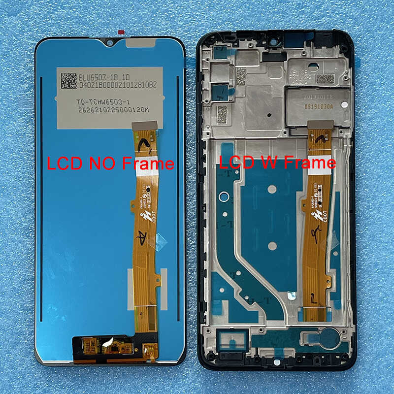6.52" Original For Alcatel 3x (2019) 5048Y 5048A LCD Display Screen Frame Touch Panel Digitizer Fo
