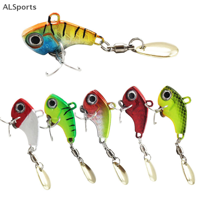 [ALSports] Tail Spinner Fishing Lure 5g 7g 10g 14g 20g โลหะ VIB Rotag Tail Swim Trout Spinner เหยื่อเบสตกปลา [th]