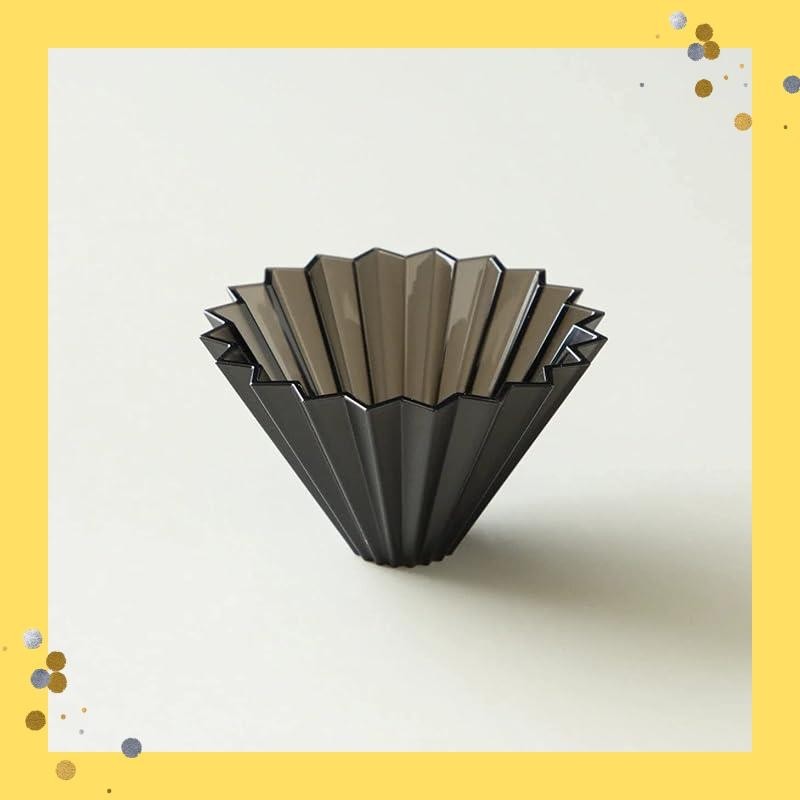 ORIGAMI Origami Dripper air S (for 1 to 2 cups) Black, Made in Japan